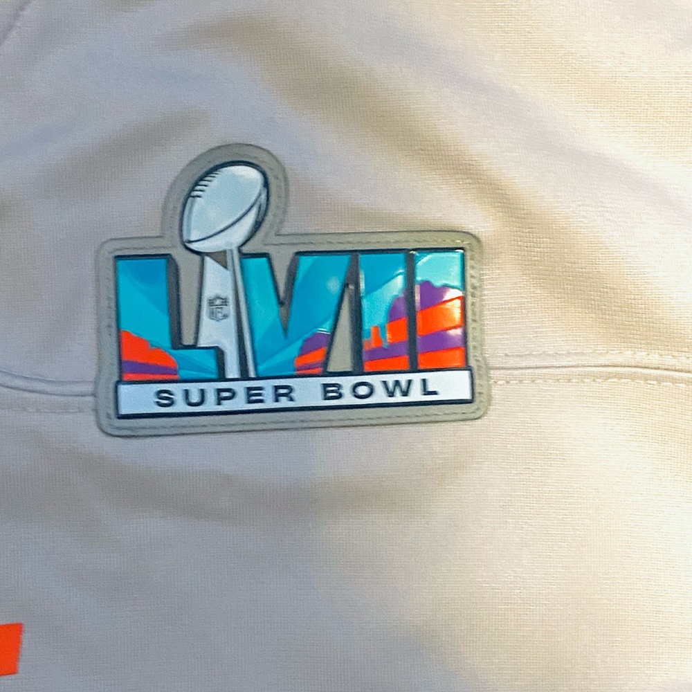 NWOT City Chiefs Nike Super Bowl LVII Patch Jersey - Gray - Picture 7 of 12